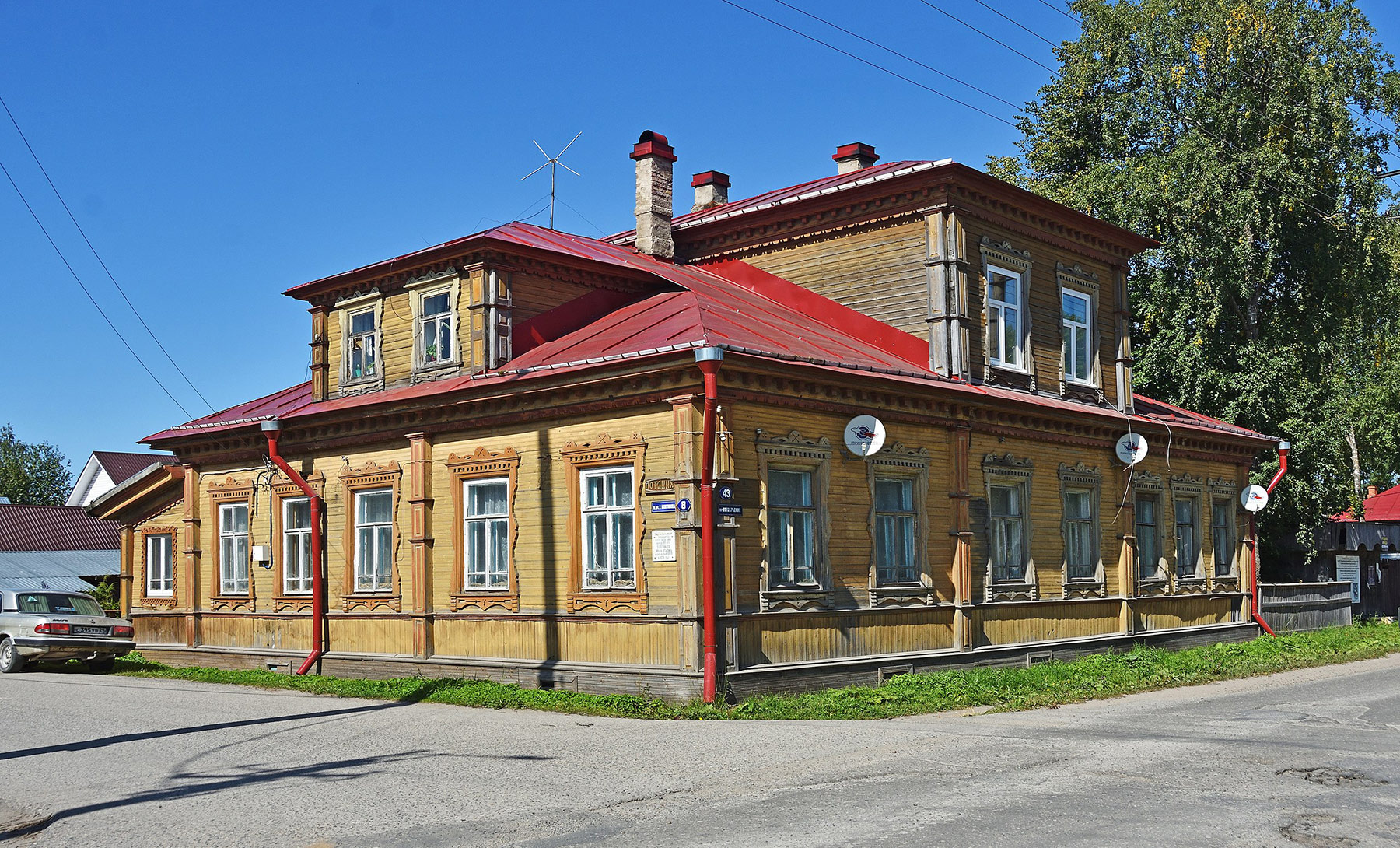 Октябрьский Проспект 43, Каргополь (Oktyabrsky Prospekt 43, Kargopol)